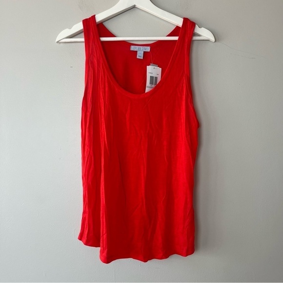 NWT Dylan Gray Red/Coral Tank Large - Picture 1 of 8
